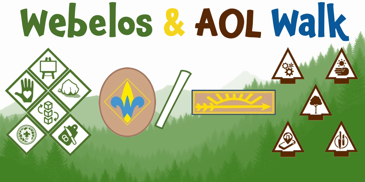 Webelos AOL Walk -Councilware